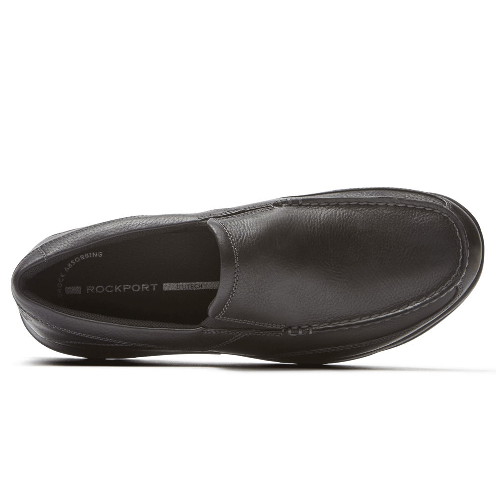 Rockport Singapore Mens Slip-On - City Play Two Black - DJ1725089